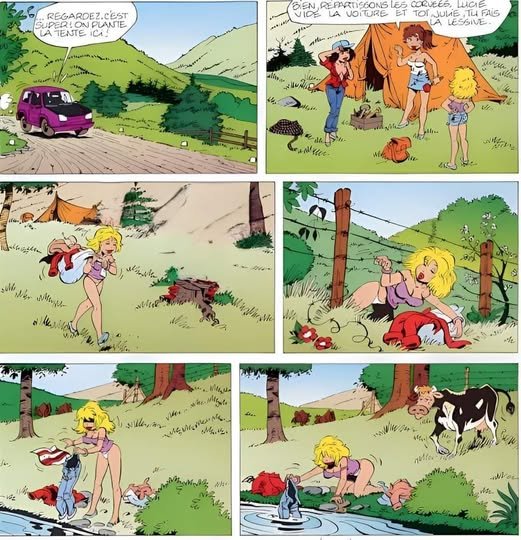 Camping Chaos: When Laundry Becomes a Wild Adventure
